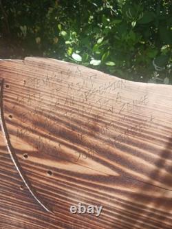Texas Flag Wood Flag Handmade Patriotic Rustic Art Cypress Chainsaw Carving Art
