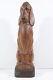 Thomas Tk Freylinghuysen Wood Sculpture Carving Bloodhound Dog Nj Suzy's Brother