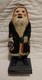 Traditions Folk Art Williamsburg Hand Carved Santa Black Robe 6 Charles Robb