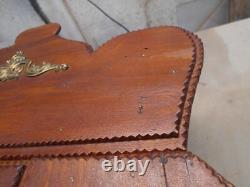 Tramp/Folk Art Layered Hand Carved Home Altar (office)