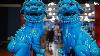 Turquoise Glazed Buddhistic Lions Web Appraisal Jacksonville