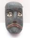 Very Old Atq Mexican Folk Art Carved Wood Dance Mask Veracruz Carnival 12.5