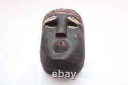 VERY OLD ATQ MEXICAN FOLK ART Carved WOOD DANCE MASK Veracruz Carnival 9