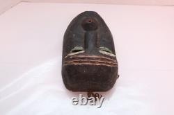 VERY OLD ATQ MEXICAN FOLK ART Carved WOOD DANCE MASK Veracruz Carnival 9