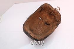 VERY OLD ATQ MEXICAN FOLK ART Carved WOOD DANCE MASK Veracruz Carnival 9
