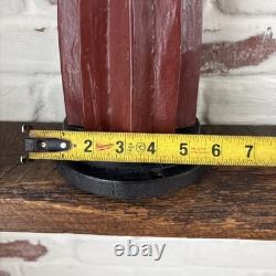 VTG German Style Carved Wood 14 Angel Candleholder Folk Art Holiday Decor Rare