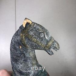 VTG Rare Folk Art Hand Carved Wooden Horse Figure Carving Art Sculpture Original