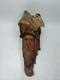 Vintage 1991 Wooden Hand Carved Face Folk Art By Dan Owens Wall Hanging