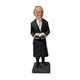 Vintage Carl Olof Trygg Carved Wood Figure The Deacon Mid-century Folk Art