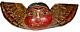 Vintage Carved Old Wood Angel Mexican Santos Folk Art Cherub Cacheton 6x18