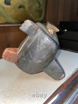 Vintage Carved Penguin Folk Art