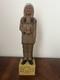 Vintage Carved Wooden Cigar-store Indian Folk-art Figure, 18.5 Cigar 5&cent; Wooden