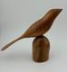 Vintage Evelyn E Yonkin Signed Folk Art Carved Butternut Wood
