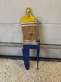 Vintage Folk, Ark Sculpture circa 2000 handmade Story Teller