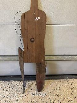 Vintage Folk, Ark Sculpture circa 2000 handmade Story Teller