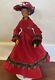 Vintage Folk Art Doll Hand Made Carved Wood Ooak With Clothes