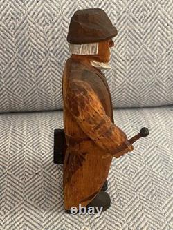Vintage Folk Art Wood Carving Signed Axel M Peterson Vintage Folk Art Wood Carving Signed Axel M Peterson