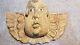 Vintage Guerrero Mexican Folk Art Hand Carved Angel Winged Mask Read Description