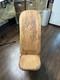 Vintage Hand Carved African Birthing Chair Primitive Tribal Hardwood Folk Art