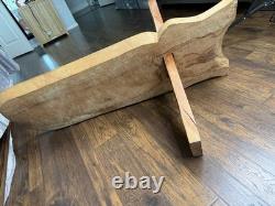 Vintage Hand Carved African Birthing Chair Primitive Tribal Hardwood Folk Art Vintage Hand Carved African Birthing Chair Primitive Tribal Hardwood Folk Art