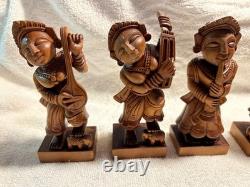 Vintage Hand Carved India Deity Folk art