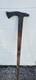 Vintage Hand-carved Native American Tomahawk Eagle Cane Folk Art Walking Stick