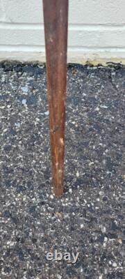 Vintage Hand-Carved Native American Tomahawk Eagle Cane Folk Art Walking Stick