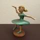 Vintage Hand Carved Painted Wood Woman Figure Folk Art Doll Figurine Primitive