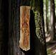 Vintage Hand Carved Wood Branch Tree Spirit Folk Art
