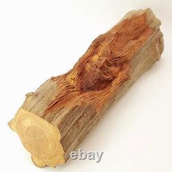 Vintage Hand Carved Wood Branch Tree Spirit Folk Art