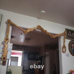 Vintage Hand-Carved Wood Folk Art Whimsey Chain 3 Ball Trap Rare #2