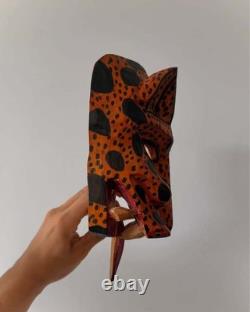 Vintage Hand Carved Wooden Jaguar Folk Art Mask Tongue Wall Sculpture