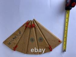 Vintage Hand Carved Wooden Native American Style Folk Art Figures Lot