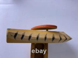 Vintage Hand Carved Wooden Native American Style Folk Art Figures Lot