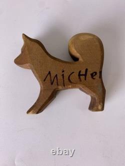 Vintage Hand Carved Wooden Native American Style Folk Art Figures Lot