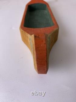 Vintage Hand Carved Wooden Native American Style Folk Art Figures Lot