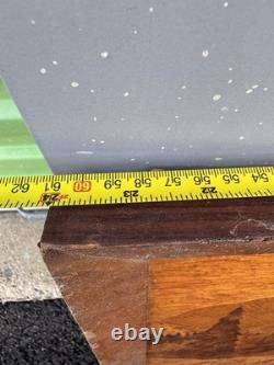 Vintage Hand-Carved Wooden Relief Art Naples 1955 Yugoslav Refugee Signed