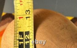 Vintage Jamaican Erotic Wood Sculpture 1970s Handmade Folk Art