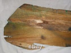 Vintage Large Hand Carved Wooden Mahi Mahi Fish Sculpture Folk Art Nautical 37