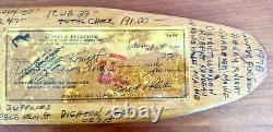 Vintage Maine Folk Outsider Art Hand Carved Hunter Trapper Skinning Boards