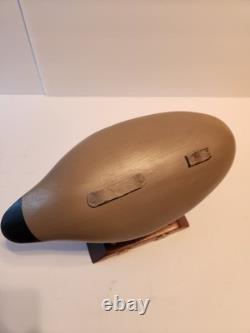 Vintage Mallard Duck Decoy Havre de Grace MD Hand-Carved Wood Folk Art Hunting