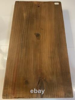Vintage Oberammergau German Wood Carving Plaque Detert Garmisch Log Relief 17