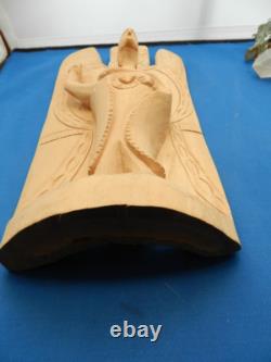 Vintage Primitive Folk Art Hand Carved 13 Santo, CHRIST/CRISTO, SACRED HEART