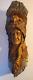 Vintage Signed Hand Carved Tree Wood Burl Native Indian Head Folkart Schnetter