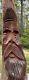 Vintage Wood Carving 18 Big Foot Sasquatch Forest Creature Yeti Folk Art