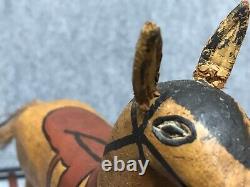 Walter and June Gottshall Carved Painted Horse Strawser PA Folk Art Read Desc