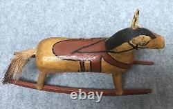 Walter and June Gottshall Carved Painted Horse Strawser PA Folk Art Read Desc