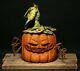 Whimsical Rotten Pumpkin Wood Carving, Chainsaw Carving, Wood Art Folk Art Shrum