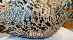 William E Kirkpatrick WEK Hand Carved & Painted Chicken Decoy Folk Art Wooden