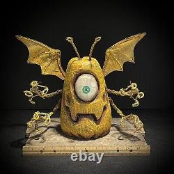 Wood Carving Alien Monster Wood Art Whimsical Art